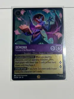 Disney Lorcana | Demona ( Scourge of the Wyvern Clan) Legendary | 55/204 - Image 1