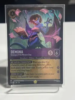 Disney Lorcana | Demona ( Scourge of the Wyvern Clan) Legendary | 55/204 - Image 3