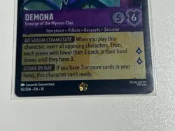 Disney Lorcana | Demona ( Scourge of the Wyvern Clan) Legendary | 55/204 - Image 4