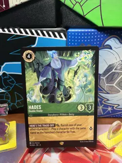 Disney Lorcana Ursula’s Return Hades - Double Dealer 74/204 - Image 1