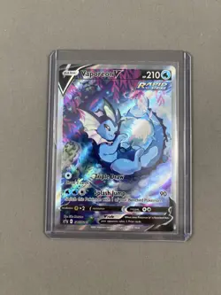 Vaporeon V SWSH181 Pokemon TCG Sword & Shield Promo Cards NM - Image 1