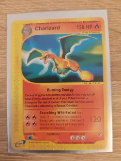 Pokemon Card - Charizard Expeditions Rare 40/165 (EX 40) - MINT - Image 1