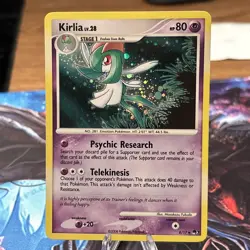 Kirlia 8/17 POP Series 7 Promo Holo Rare Pokemon Card NM - Image 1