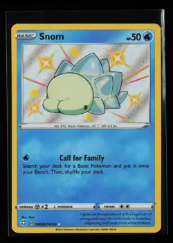 Snom SV033/SV122 Shiny Holo Rare Shining Fates: Shiny Vault Pokemon Card - Image 1