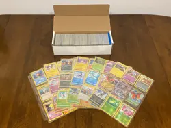 Pokemon Card Bulk Lot Common Uncommon Vintage And Modern Cards Mixed Holos - Image 1