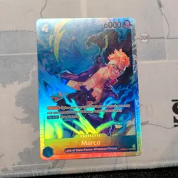 One Piece Card Game Marco PRB02-008 Premium Booster Vol. 2 Foil SR 6000 Power - Image 1