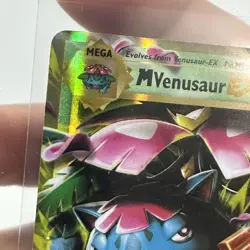 Pokemon Mega Venusaur EX 2/108 XY Evolutions Full Art Holo Rare 2016 TCG Card - Image 3
