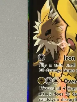 Pikachu EX XY124 XY Black Star Promo 2016 Full Art Holo Pokemon Card TCG - Image 3