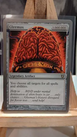 Gleemax Magic the Gathering Unhinged Card LP-NM Condition Rare #121 - Image 1