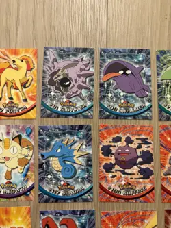 18 x Pokemon 1999 Topps Cards EXCELLENT CONDITION Holo Fearow - Image 4