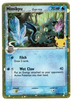 Mimikyu (Delta Species) SWSH136 SWSH: Sword & Shield Promo Cards Holo - Image 1