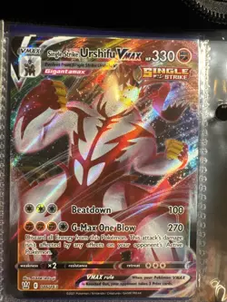 Pokemon Urshifu VMAX & V Card Set - Rapid & Single Strike Styles ALL 4 - Image 3