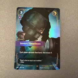 Invert Timelines Spell OGN 201/298 League of Legends Riftbound Card - Image 1