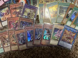 Yugioh Card Lot Maze Of Muertos/random Cards./Buster Blader/Gold Rare Borders - Image 2