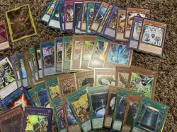 Yugioh Card Lot Maze Of Muertos/random Cards./Buster Blader/Gold Rare Borders - Image 3