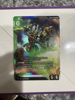 Altron Gundam GD03-018 LR - Steel Requiem - Gundam TCG English Card Came CCG - Image 1