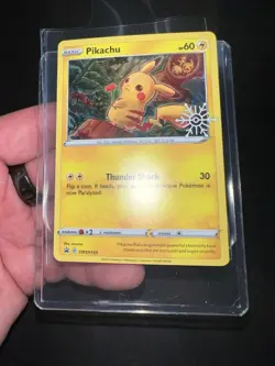 Pikachu - (Holiday Calendar) SWSH153 Sword & Shield Promo Cards Holo NM - Image 1
