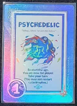2023 Doomlings: Overlush Psychedelic Traits Scarce Holofoil Card High Grade - Image 1