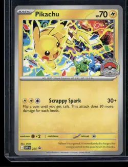 Pokemon SV: Scarlet & Violet Promo Cards #225 Pikachu - NM - Image 1