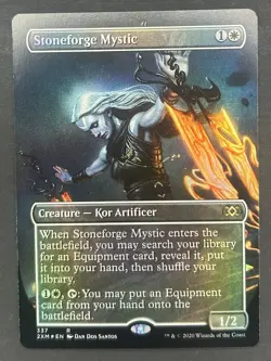 MTG English Borderless Stoneforge Mystic NM Normal Double Masters - Image 1