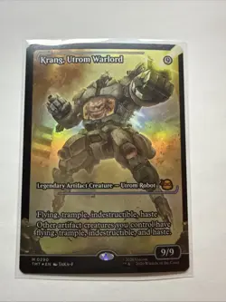 Krang, Utrom Warlord Showcase FOIL Teenage Mutant Ninja Turtles MTG MINT🔥🔥🔥🔥 - Image 1