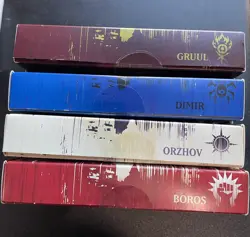 4x Magic Mtg SEALED GATECRASH Prerelease Kits Gruul Dimir Orzhov Boros - Image 1