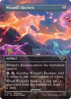 Wizard's Rockets [The Lord of the Rings: Tales of Middle-Earth Prerelease Promo - Image 1