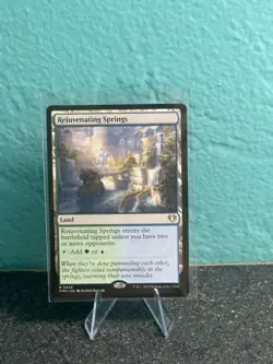 Rejuvenating Springs Commander Masters NM MTG Non-Foil - Image 1