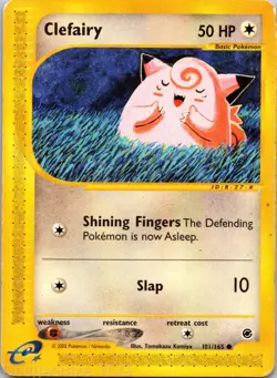 Clefairy 101/165 Common Expedition Base Set Pokemon HP - Image 1