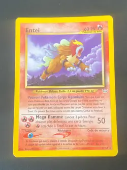 CARTE POKEMON ENTEI 17/64 FR RARE NEO REVELATION - EXC - Image 1