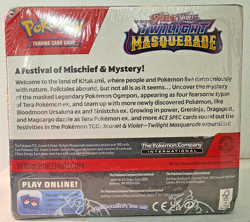 Pokemon Scarlet & Violet TWILIGHT MASQUERADE Booster Box Sealed TCG 36 Packs - Image 2