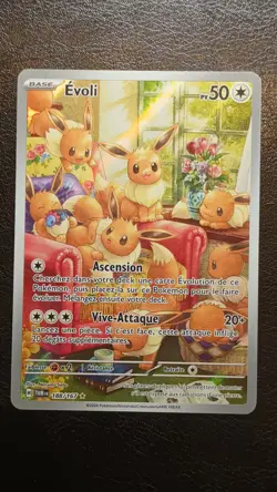 Evoli 188/167 AR - Carte Pokemon - Mascarade Crepusculaire TWM FR - VF - - Image 1