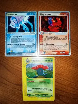 Lotto misto carte POKEMON, Charizard, vintage, Set Base, FullArt, EX, Vmax descr - Image 4