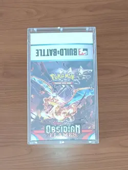 Pokemon Display TCG Scarlet and Violet Obsidian Flames Build and Battle Box X 10 - Image 1
