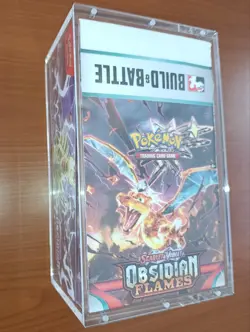 Pokemon Display TCG Scarlet and Violet Obsidian Flames Build and Battle Box X 10 - Image 3