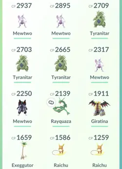 Pokemon Go PTC Acc, Guaranteed Lucky Armor Mewtwo - Image 2