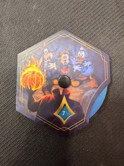 Disney Lorcana League Promo Prize Lore Counter/Dial - Spooky Sight Whispers - Image 1
