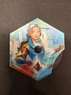 Disney Lorcana: Archazia s Island Belle Mechanic Extraordinaire Lore Tracker - Image 1