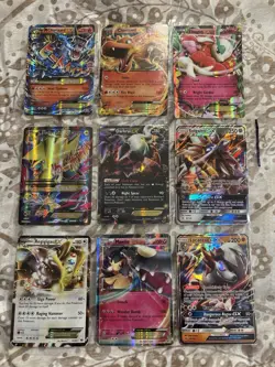 Pokemon GX EX Mega Lot 80+ Ultra Rare Charizard Rayquaza Full Art Trainers 300+ - Image 5
