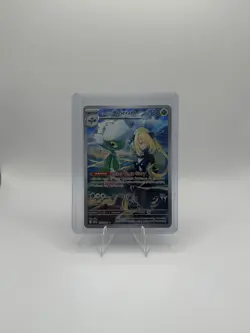 Pokemon TCG Cynthia's Roserade 184/182 Destined Rivals Illustration Rare Card - Image 1