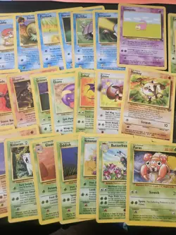 Pokemon TCG - Jungle & Fossil Bundle - LP/MP X32 Bundle NO DUPLICATES #1 - Image 3