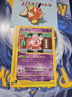 Pokemon Mr.Mime Expedition Aquapolis Nonholo (Read Description) - Image 1