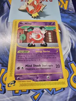 Pokemon Mr.Mime Expedition Aquapolis Nonholo (Read Description) - Image 2
