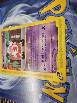 Pokemon Mr.Mime Expedition Aquapolis Nonholo (Read Description) - Image 3