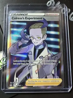 Colress's Experiment 190/196, Lost Origin, Full Art Ultra Rare, Pokemon TCG, NM - Image 1