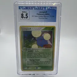 Pokemon 2004 Jumpluff EX Team Rocket Returns 11/109 Reverse Holo CGC 8.5 - Image 1