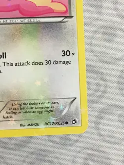 D1250 POKEMON TCG LEGENDARY TREASURES AUDINO RC17 HOLO HP COMMON - Image 5