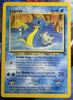 Lapras 12/18 Southern Islands Promo Pokemon TCG - Image 1