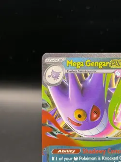 Pokemon TCG Mega Evolutions Phantasmal Flames Mega Gengar EX 056 - Image 2