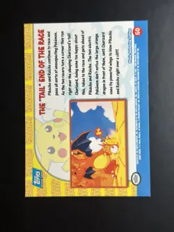 Pokemon TCG The "Tail" End of the Race Pokemon Topps Pikachu's Vacation 50 - Image 2
